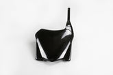 UFO Front Number Plate CRF250R 08-09 CRF450R 08 - Black